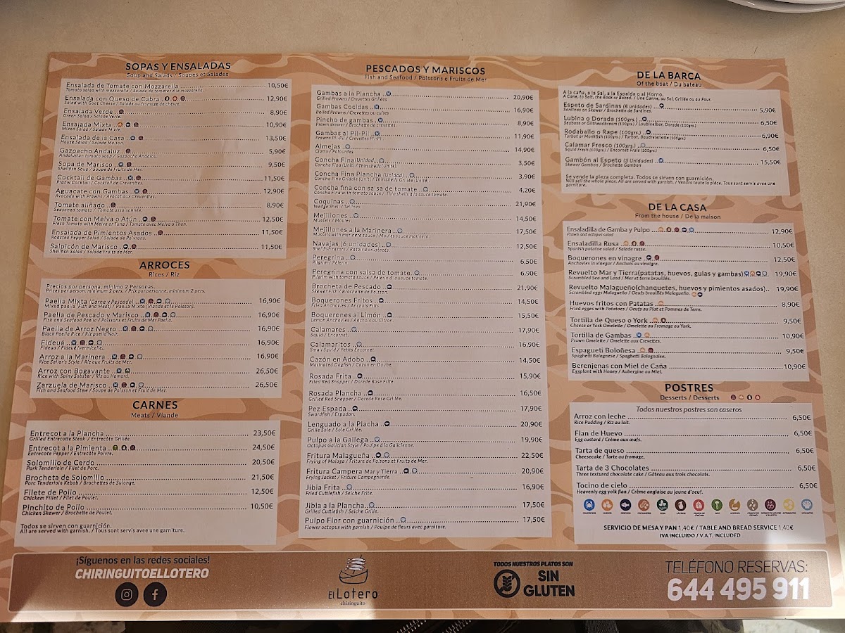 el lotero Menu - Image 2