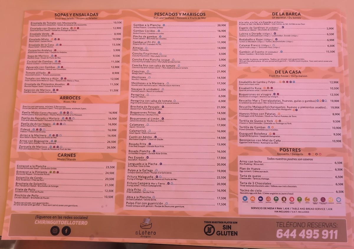 el lotero Menu - Image 3